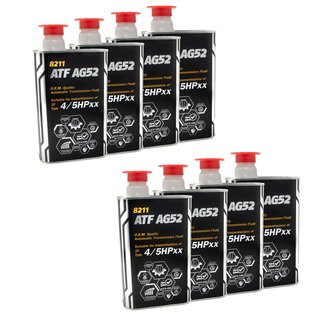 Gearoil Gear oil MANNOL ATF AG52 Automatic Special 8 X 1 liter