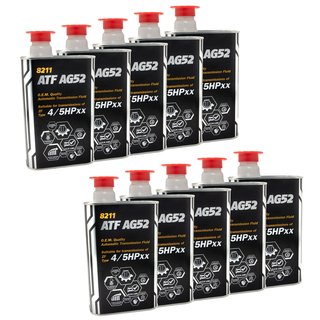 Gearoil Gear oil MANNOL ATF AG52 Automatic Special 10 X 1 liter