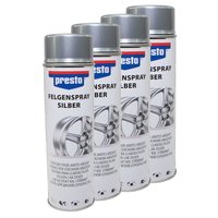 Rimspray silver Rimsilver lacquerspray Presto 428924 4 X...