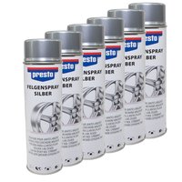 Rimspray silver Rimsilver lacquerspray Presto 428924 6 X...