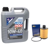 Engine oil set MOS2 low viscosity 10W-40 5 liters incl....