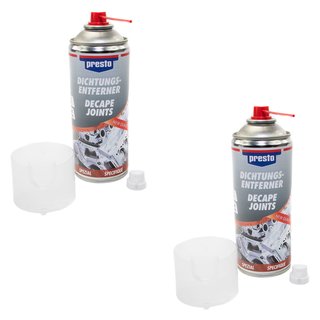 Sealremover Spray Seal Adhesive & Oil Remover Presto 157080 2 X 400 ml