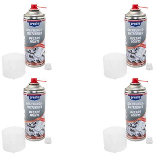 Sealremover Spray Seal Adhesive & Oil Remover Presto 157080 4 X 400 ml