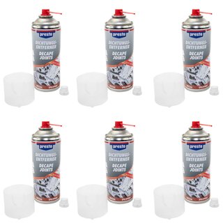 Sealremover Spray Seal Adhesive & Oil Remover Presto 157080 6 X 400 ml