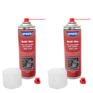 Multi Wax Corrosionprotection Spraywax Presto 432125 2 X 500 ml