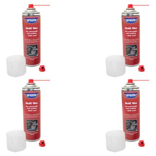Multi Wax Corrosionprotection Spraywax Presto 432125 4 X 500 ml