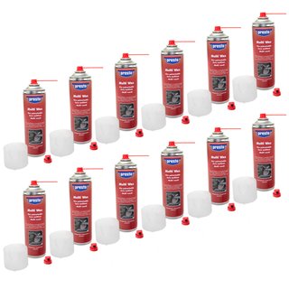 Multi Wax Corrosionprotection Spraywax Presto 432125 12 X 500 ml