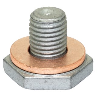 Oil drain plug FEBI 38218 M10 x 1,25 mm with sealing ring
