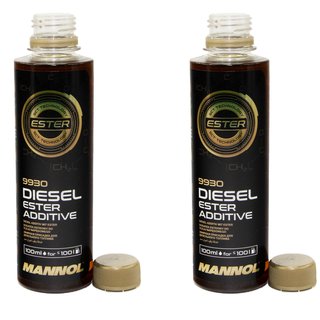 Diesel Ester Additive 9930 MANNOL 2 X 250 ml Wearprotection Cleaner