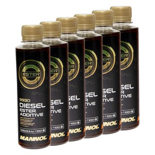 Diesel Ester Additive 9930 MANNOL 6 X 250 ml Verschleischutz Reiniger