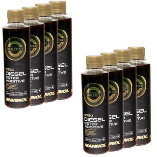Diesel Ester Additive 9930 MANNOL 8 X 250 ml Wearprotection Cleaner