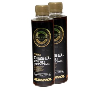 Diesel Ester Additive 9930 MANNOL 2 X 100 ml Wearprotection Cleaner