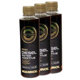 Diesel Ester Additive 9930 MANNOL 3 X 100 ml Wearprotection Cleaner
