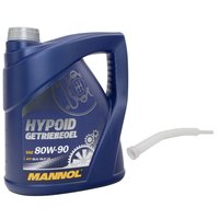 Gearoil Gear Oil MANNOL Hypoid 80W-90 API GL 4/ GL 5 LS 4...