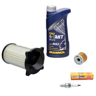 Maintenance Set oil 1L air filter + oil filter + spark plugs