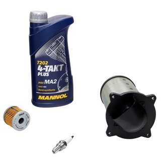 Maintenance Set oil 1L air filter + oil filter + spark plugs