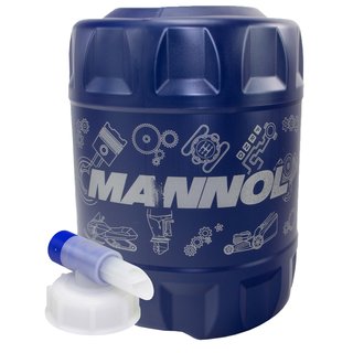 Emulsion cooling lubricant drilling milk MANNOL 20 liters incl. outlet tap