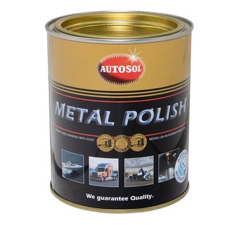 Edel Chromglanz Metallpolitur Autosol 01 001100 750 ml Dose + Mikrofaser Poliertuch