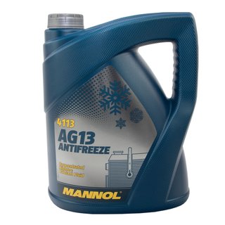 Radiator Antifreeze Concentrate MANNOL AG13 -40C 5 liters green
