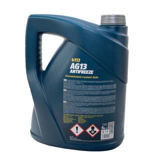 Radiator Antifreeze Concentrate MANNOL AG13 -40C 4 X 5 liters green