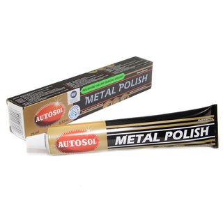 Edel Chromglanz Metallpolitur Autosol 01 001000 75 ml Tube + Mikrofasertuch + Poliertuch