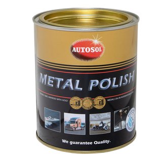 Edel Chromglanz Metallpolitur Autosol 01 001000 750 ml Dose + Mikrofasertuch + Poliertuch
