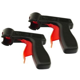 Pistol grip handle for spraycan Bockauf 2 pieces