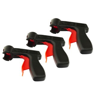Pistol grip handle for spraycan BockTec 3 pieces