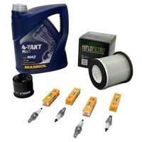 Maintenance package oil 4L + airfilter + oilfilter +...