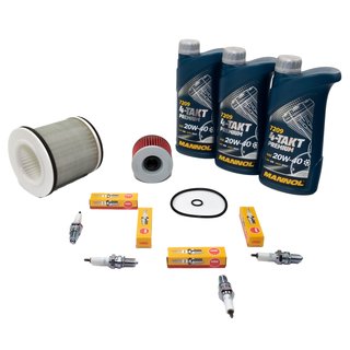 Maintenance package oil 3L + airfilter + oilfilter + spark plugs