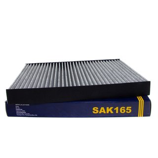 Cabin filter SCT SAK165 + cleaner air conditioning 520 ml MANNOL