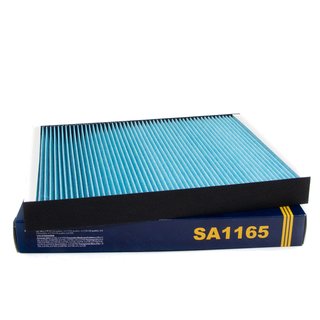 Cabin filter SCT SA1165 + cleaner air conditioning PETEC