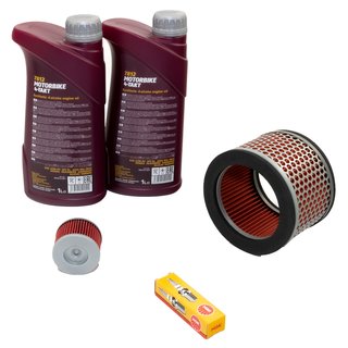 Maintenance package oil 2L + air filter + oil filter + spark plug