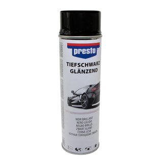 Felgenspray schwarz glanz Lack Spray Presto 428948 3 X 500 ml mit Pistolengriff