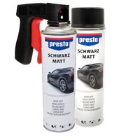 Rimspray black matte paint spray Presto 428955 2 X 500 ml...