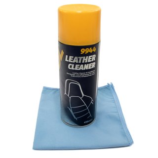 Leather Cleaner Leathercleaner Protection MANNOL 9944 450 ml + Polishcloth