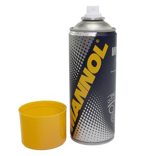 Chain Spray White Grease Spray Mannol 8121 4 X 450 ml with pistolgrip