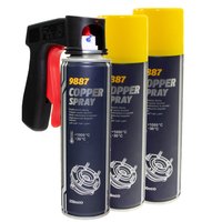 Kupfer Paste Spray Cooper Spray MANNOL 9887 3 X 250 ml...