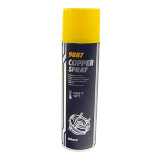 Copper Paste Spray Cooper Spray MANNOL 9887 5 X 250 ml with pistolgrip