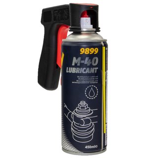 Rust Remover M-40 Mannol 9899 Universal Oil 450 ml with pistolgrip