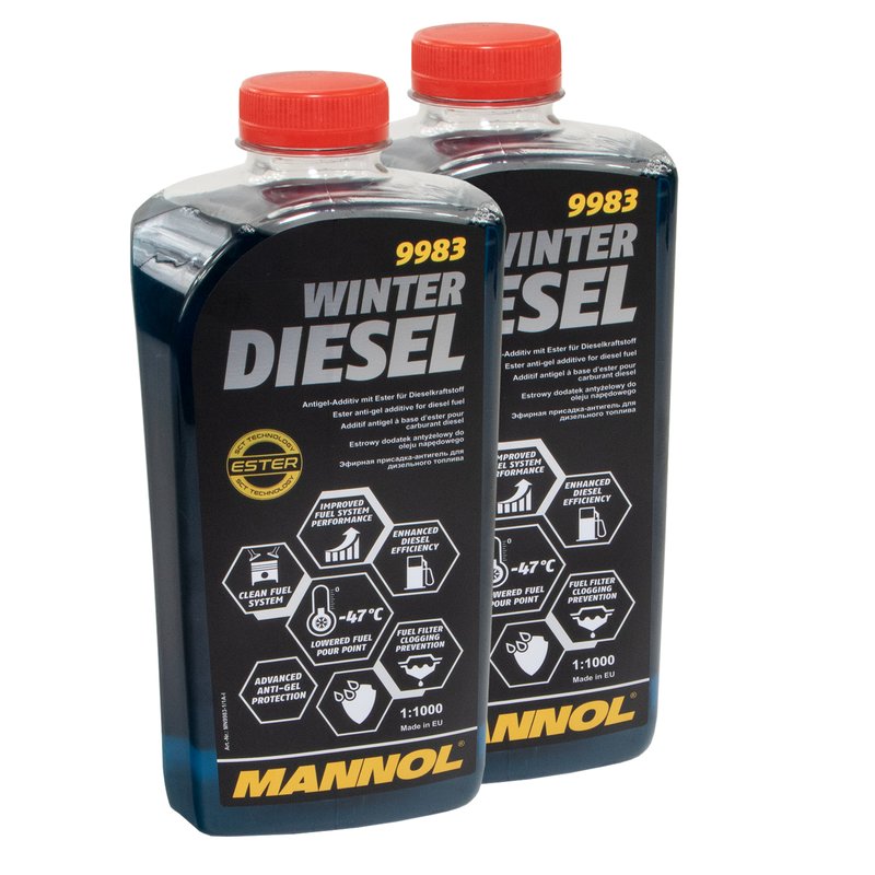 Winter Diesel Kraftstoff Additiv Mannol 9983 2 X 1 Liter im MVH S