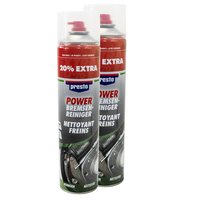 Brake Cleaner Power Parts Cleaner Spray Presto 307287 2 X...