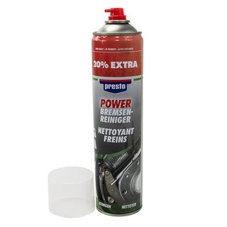 Brake Cleaner Power Parts Cleaner Spray Presto 307287 5 X 600 ml