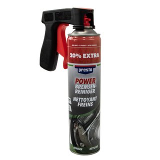 Brake Cleaner Power Parts Cleaner Spray Presto 307287 600 ml with pistolgrip