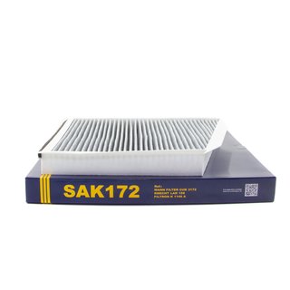 Innenraumfilter SAK172 + Klimaanlagen Reiniger 500 ml PETEC