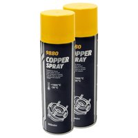 Kupfer Paste Spray Cooper Spray MANNOL 9880 2 X 500 ml