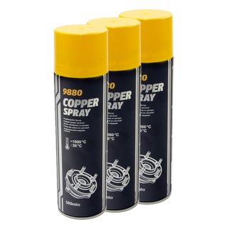 Cooper paste Spray MANNOL 9880 3 X 500 ml