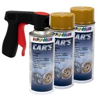 Felgenlack Lack Spray Cars Dupli Color 385902 Gold 3 X...