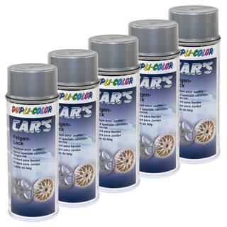 Rim wheel paint spray Cars Dupli Color 385919 silver 5 X 400 ml