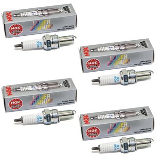 Spark plug Set 4 pieces NGK Laser Iridium CR8EIA-9 4286